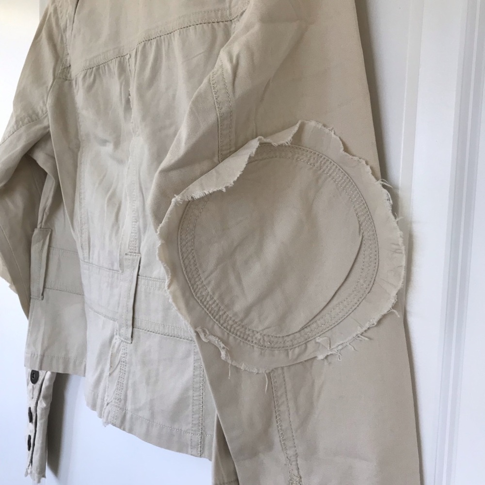 Vintage 2000’s Cotton Raw Edge Jacket - Picture 11 of 13